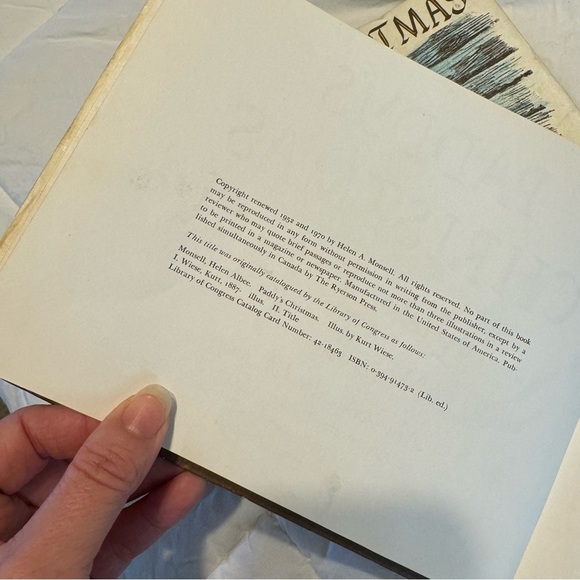 Paddy’s Christmas Book by Hellen A Monsell copyright ©️ 1952 - Picture 3 of 3